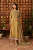 IZNIK Pre Fall Embroidered Viscose Linen Unstitched 3Pc Suit IPF-04