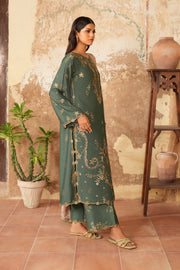 IZNIK Pre Fall Embroidered Viscose Linen Unstitched 3Pc Suit IPF-05
