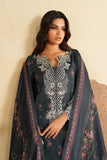 IZNIK Pre Fall Embroidered Viscose Linen Unstitched 3Pc Suit IPF-12