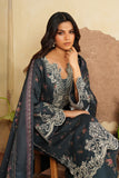 IZNIK Pre Fall Embroidered Viscose Linen Unstitched 3Pc Suit IPF-12