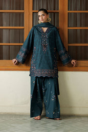 IZNIK Pre Fall Embroidered Viscose Linen Unstitched 3Pc Suit IPF-21