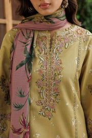 IZNIK Pre Fall Embroidered Viscose Linen Unstitched 3Pc Suit IPF-23