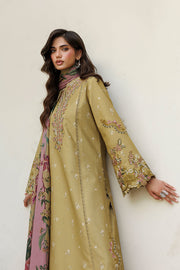 IZNIK Pre Fall Embroidered Viscose Linen Unstitched 3Pc Suit IPF-23