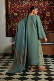 IZNIK Pre Fall Embroidered Viscose Linen Unstitched 3Pc Suit IPF-24