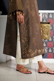 IZNIK Pre Fall Embroidered Viscose Linen Unstitched 3Pc Suit IPF-25
