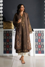 IZNIK Pre Fall Embroidered Viscose Linen Unstitched 3Pc Suit IPF-25