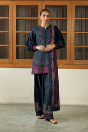 IZNIK Pre Fall Embroidered Viscose Linen Unstitched 3Pc Suit IPF-26