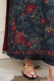 IZNIK Pre Fall Embroidered Viscose Linen Unstitched 3Pc Suit IPF-31