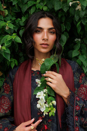 IZNIK Pre Fall Embroidered Viscose Linen Unstitched 3Pc Suit IPF-31