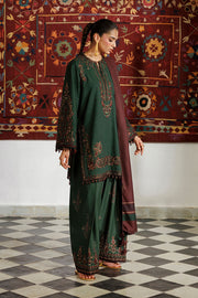 IZNIK Pre Fall Embroidered Viscose Linen Unstitched 3Pc Suit IPF-32