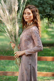 IZNIK Premium Embroidered Winter Khaddar Unstitched 3Pc Suit IPK-03
