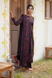 IZNIK Premium Embroidered Winter Khaddar Unstitched 3Pc Suit IPK-04