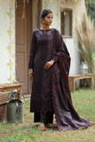 IZNIK Premium Embroidered Winter Khaddar Unstitched 3Pc Suit IPK-04