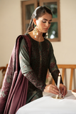 IZNIK Premium Embroidered Winter Khaddar Unstitched 3Pc Suit IPK-08