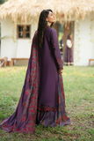 IZNIK Premium Embroidered Winter Khaddar Unstitched 3Pc Suit IPK-09