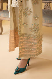 Nuriyaa Mystic Luxury Formal Unstitched 4 Piece Suit - IRIS