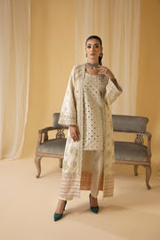 Nuriyaa Mystic Luxury Formal Unstitched 4 Piece Suit - IRIS