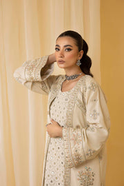 Nuriyaa Mystic Luxury Formal Unstitched 4 Piece Suit - IRIS