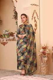 Feathers Premium Printed Lawn Unstitched 3Pc Suit IRIS-FT100