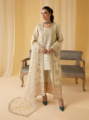 Nuriyaa Mystic Luxury Formal Unstitched 4 Piece Suit - IRIS