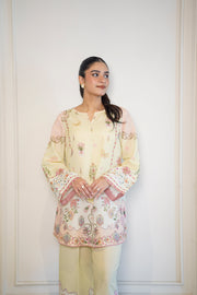 Faiza Faisal FNF Day-Out Printed Poly Lawn Pret 2Pc Suit - ISARI
