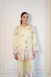 Faiza Faisal FNF Day-Out Printed Poly Lawn Pret 2Pc Suit - ISARI