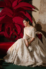 Freeshia by Suffuse Embroidered Organza Unstitched 3Pc Suit - ISHANI
