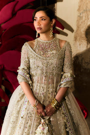 Freeshia by Suffuse Embroidered Organza Unstitched 3Pc Suit - ISHANI