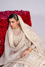 Freeshia by Suffuse Embroidered Organza Unstitched 3Pc Suit - ISHANI