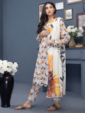 Regalia Identic Separates Printed Khaddar Unstitched 3Pc Suit ISK2-14