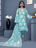 Regalia Identic Separates Printed Khaddar Unstitched 3Pc Suit ISK2-07