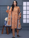 Regalia Identic Separates Printed Khaddar Unstitched 3Pc Suit ISK2-08