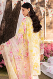 Cross Stitch Eid Lawn Unstitched Embroidered 3Pc Suit D-05 Ivory Garland
