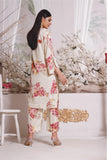Feathers Premium Printed Lawn Unstitched 2Pc Suit IVORY MINT-FT520