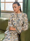 Faiza Faisal Lumiere Printed Khaddar Stitched 2Pc Suit - IVORY MIST