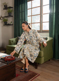 Faiza Faisal Lumiere Printed Khaddar Stitched 2Pc Suit - IVORY MIST