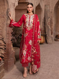 Saira Shakira Breeze Embroidered Lawn Unstitched 3Pc Suit D-06A ROSE