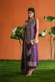Zariya Zaira Embroidered Luxury Lawn Unstitched 3Pc Suit ZB6S100 IZETTA