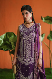 Zariya Zaira Embroidered Luxury Lawn Unstitched 3Pc Suit ZB6S100 IZETTA