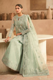 Ayzel Panache Embroidered Organza Unstitched 3Pc Suit ALF-24-V2-07 ILLIANA