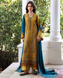 Republic Womenswear Amaris Unstitched Karandi 3Pc Suit D-12 Ilyria