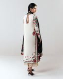 Jugnu Lahore Spring Summer Unstitched Embroidered Cotton 3Pc Suit - Inali