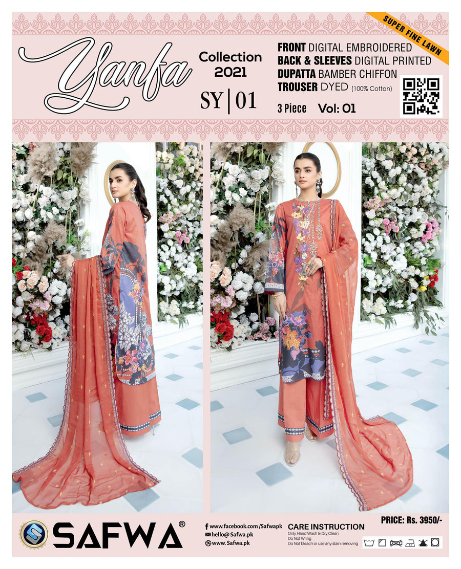 SY-01 - SAFWA YANFA COLLECTION VOL 1 - SAFWA Brand