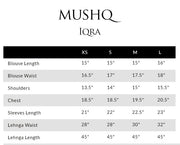 Mushq Sunehri Ramsha Edit Satin Zari Stitched 3Pc Suit - Iqra