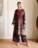 Roheenaz Eclat Gerden Printed Lawn Unstitched 3Pc Suit - IRIS GARDEN
