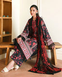 Roheenaz Eclat Gerden Printed Lawn Unstitched 3Pc Suit - IRIS GARDEN