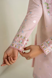 Farasha Summer Weaves Embroidered Lawn Unstitched 3Pc Suit - Iris Mist
