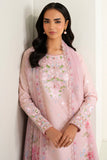 Farasha Summer Weaves Embroidered Lawn Unstitched 3Pc Suit - Iris Mist