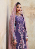 Hussain Rehar Luxury Lawn Unstitched Embroidered 3Pc Suit D-08 Irris