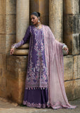 Hussain Rehar Luxury Lawn Unstitched Embroidered 3Pc Suit D-08 Irris